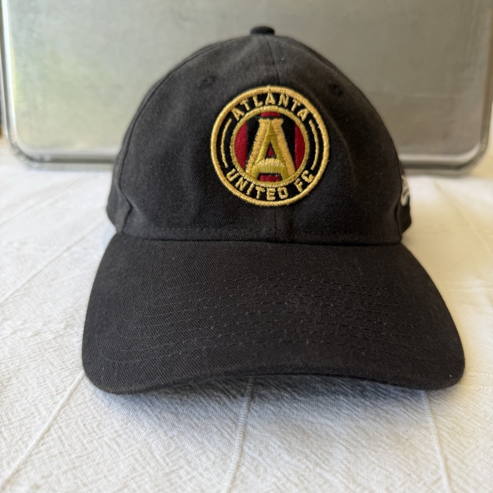 New‎ Era Atlanta United Soccer Black Adjustable Cap